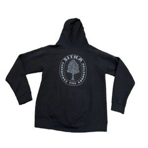 NEW Sitka Men’s Icon Full Zip Hoody  Black Experience The Connection Size Large